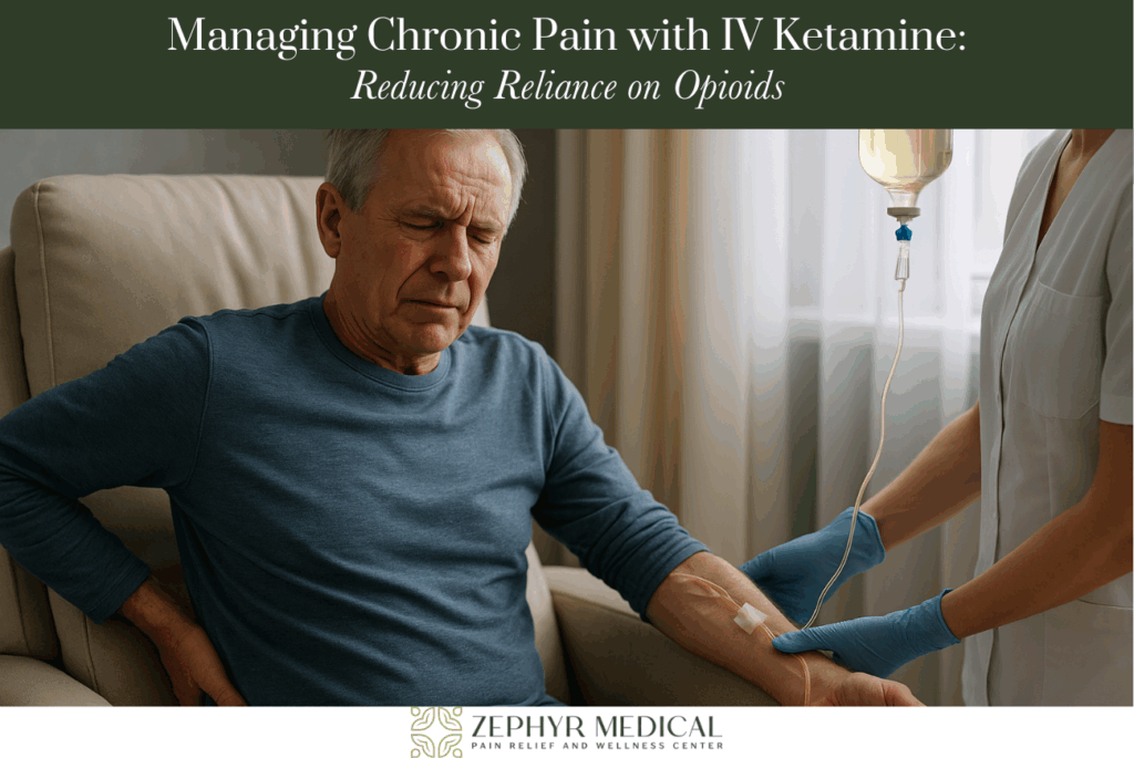 Managing Chronic Pain with IV Ketamine Reducing Reliance on Opioids